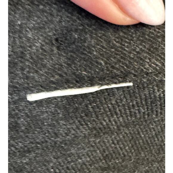 Zara Dk Gray Pleated Accordion Buttons Side Closure Midi Skirt Size M - Picture 6 of 6